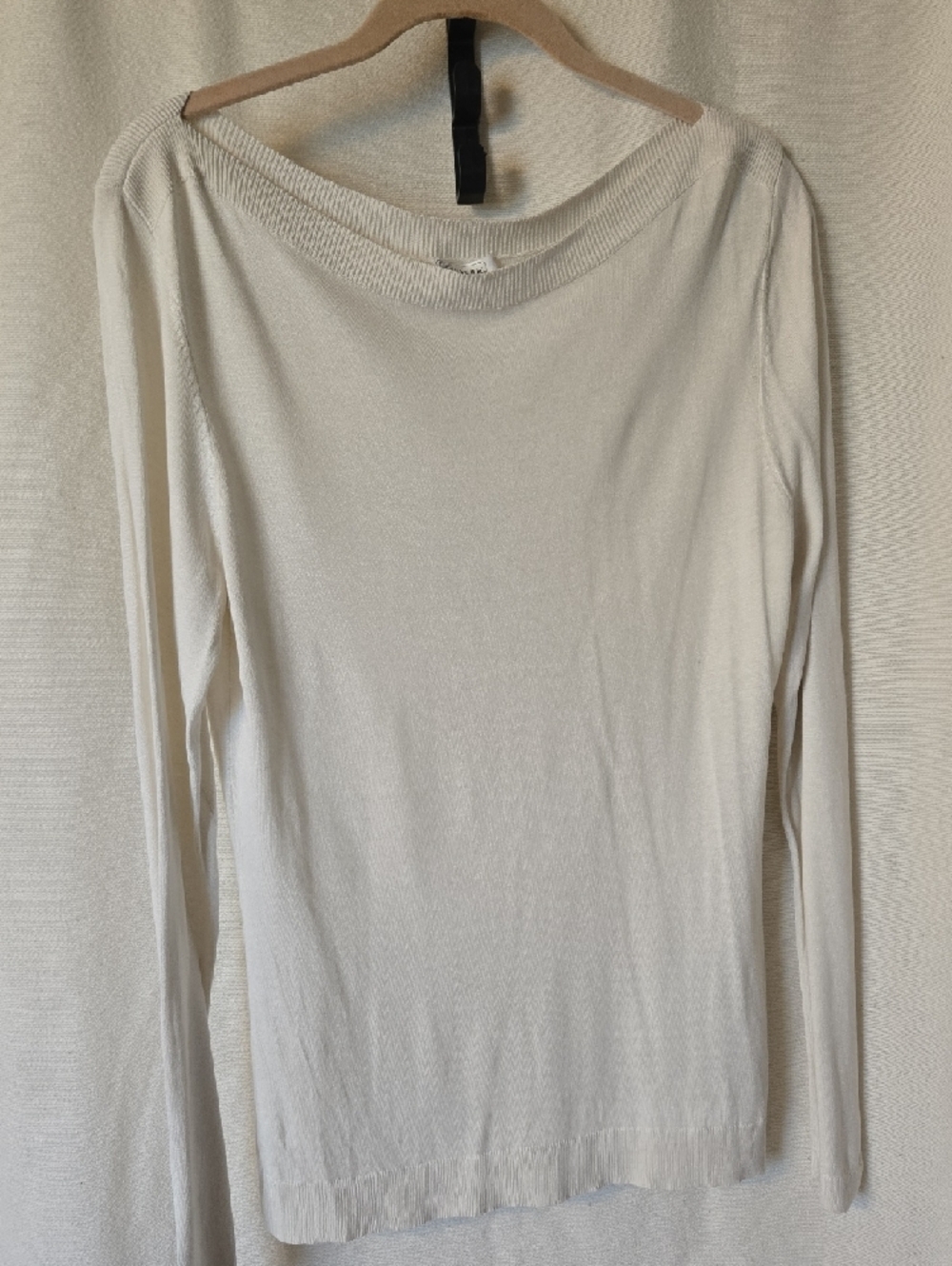 LILYSILK 100% Silk Blouse Cream Lightweight Minimalist Luxury Top - Picture 2 of 5